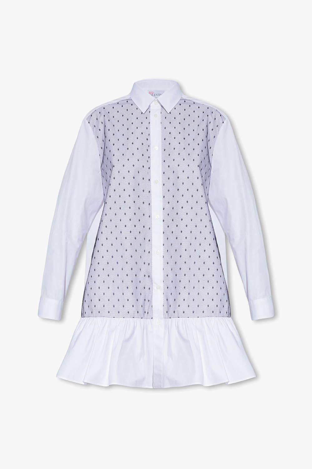 Red valentino discount shirt dress